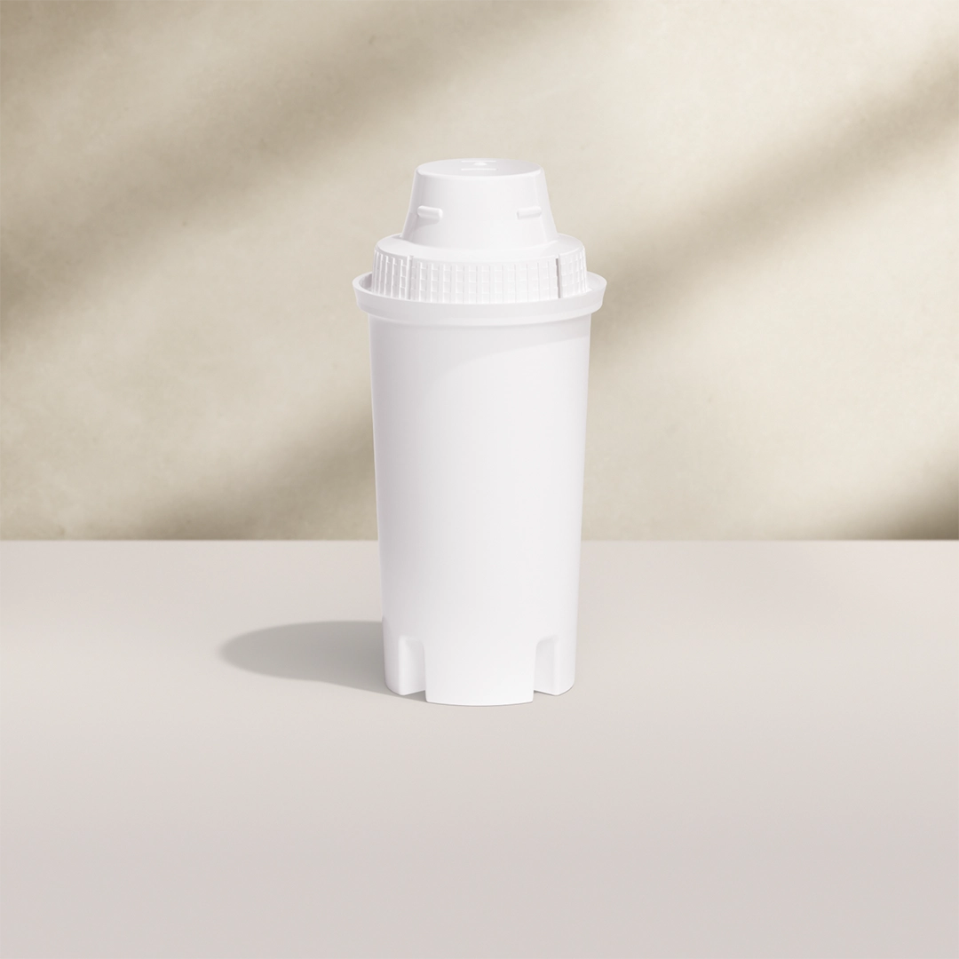 BRITA CLASSIC Filter on a beige background